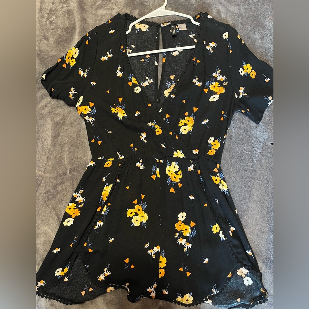 H & M floral romper